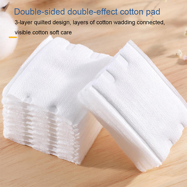 Tampon en coton double effet double face